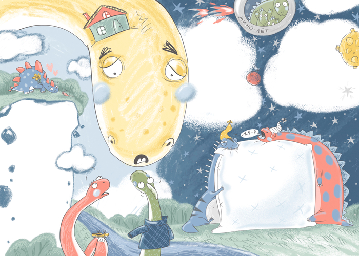 Разворот для детского журнала