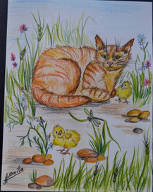 самый добрый кот-Васька!