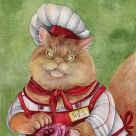 Кот - шеф повар