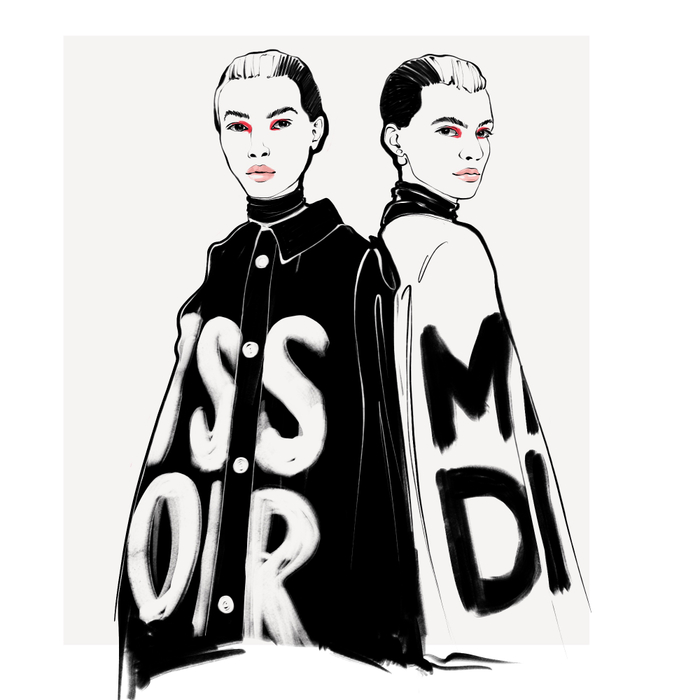 Коммерческая fashion-иллюстрация