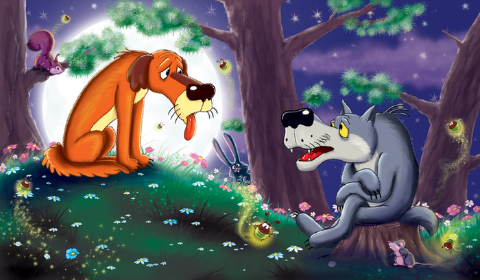 "Жил-был пес" для издательства "УМКА" №2