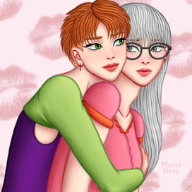 Мои ОСы - Марго и Ева