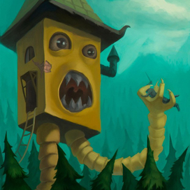 Избушка разозлилась