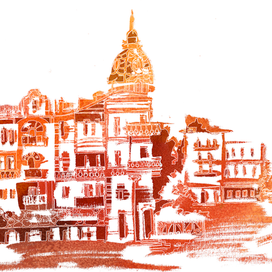 Серия работ " Мой город"