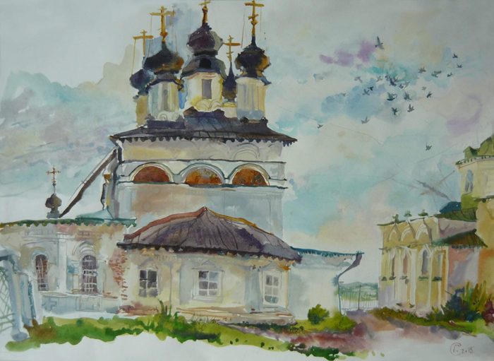 Великий Устюг, вечер