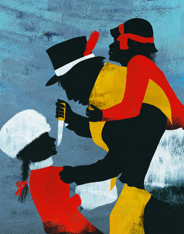  Иллюстрация - 15 к сказке Х.К. Андерсена "Снежная королева"