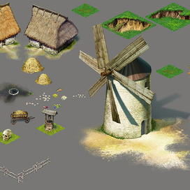 Объекты локации для 2d-игры