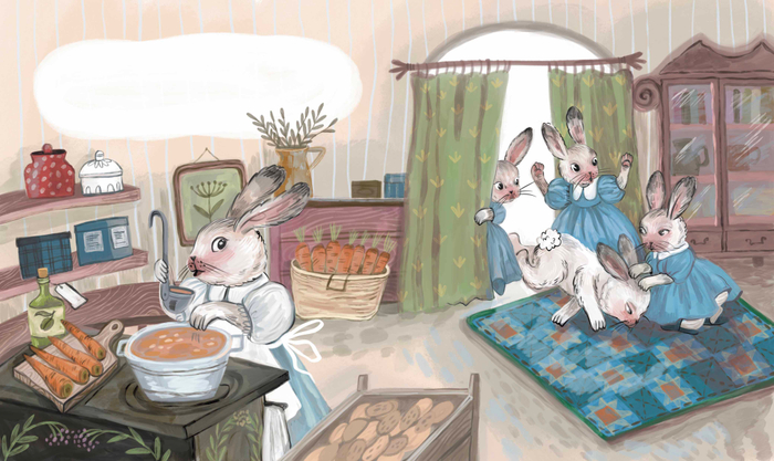 Беатрис Поттер. Кролик Питер. Издательство Wunderhause