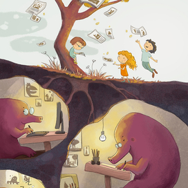 Как рождаются книги.