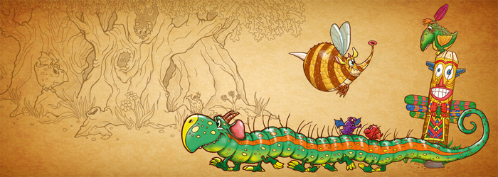 на острове драконов