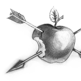 Яблочко и стрелы