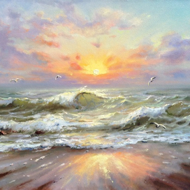 Море на рассвете