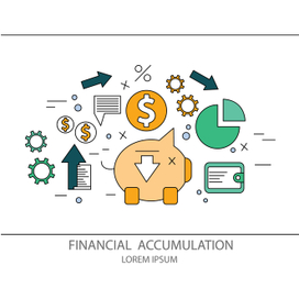 Инфографика: Финансовые накопления.