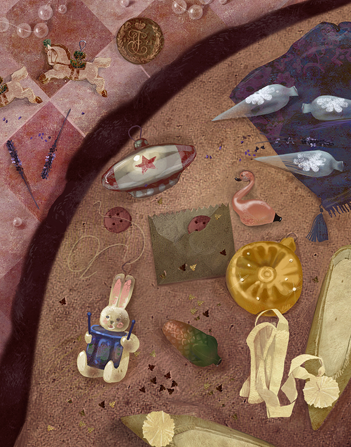 для сказки "Ключ от ёлочного сундука"