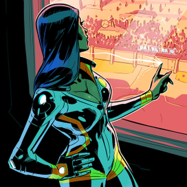 Комикс иллюстрация