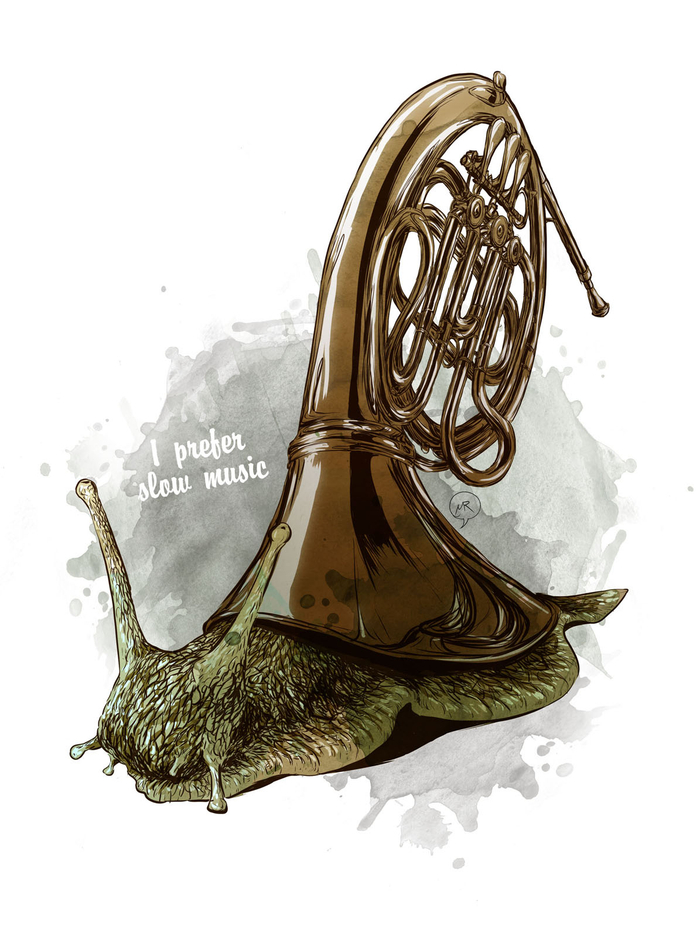 Предпочитаю медленную музыку