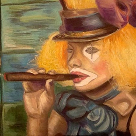 Клоун/Пастель