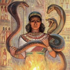 Гармахис со змеями