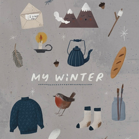 My winter stickers