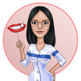 Портрет в мультяшном стиле