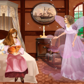 Иллюстрация к сказке "Золушка"