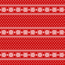 Новогодний рождественский узор пиксель векторная иллюстрация