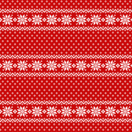 Новогодний рождественский узор пиксель векторная иллюстрация