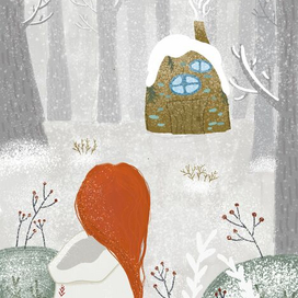 Магическая история о девушке и медведе №3  