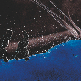 иллюстрация к книге Гоголя "Ночь перед Рождеством"