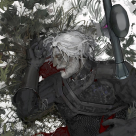 Иллюстрация по произведению "Ведьмак"