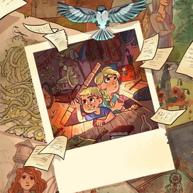 обложка к книге "Письма на чердак"