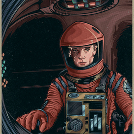 Постер к фильму "космическая одиссея"