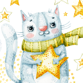 Котики для детсадовской фотокниги фотостудии "Квартира"