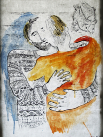 обьятья отца и сына