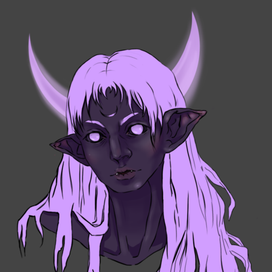  In the light of the moon