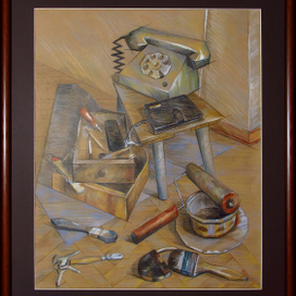 Натюрморт с инструментами