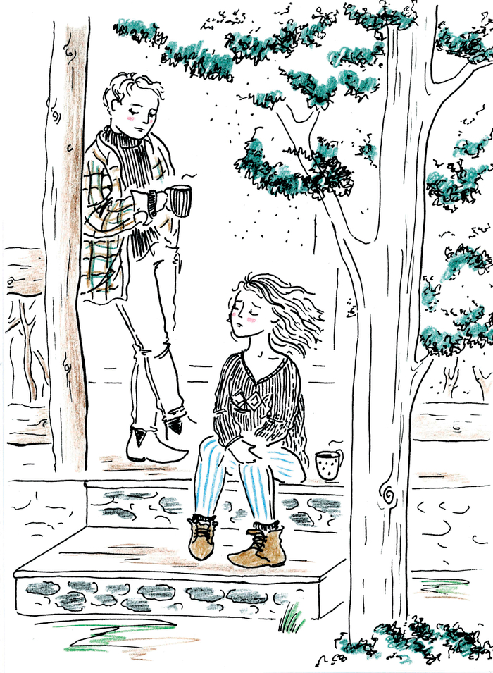 Ветреный день