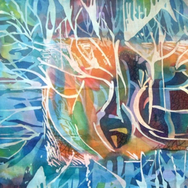 Горячий батик (фрагмент)