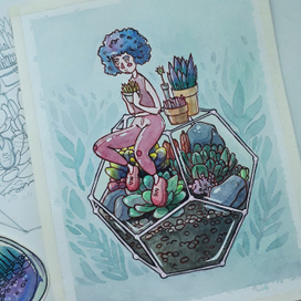 Волшебная цветочница