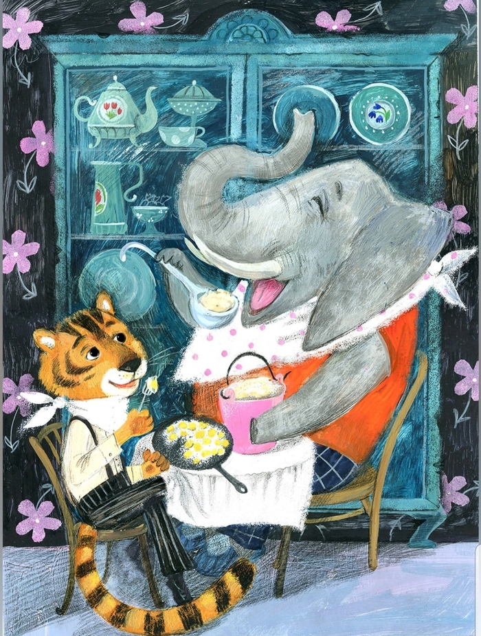 Тигр в гостях