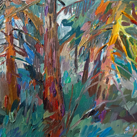 Леопардовые сосны 