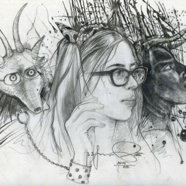 graphic novel "Dofni and Hlu."