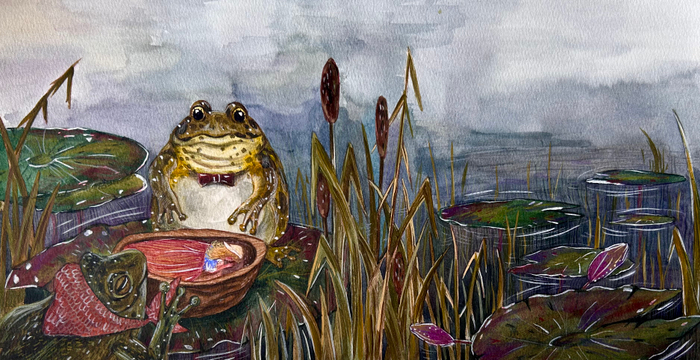 Жаба принесла невесту сыну