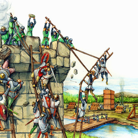 Штурм крепости