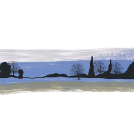 Пейзаж холодный 