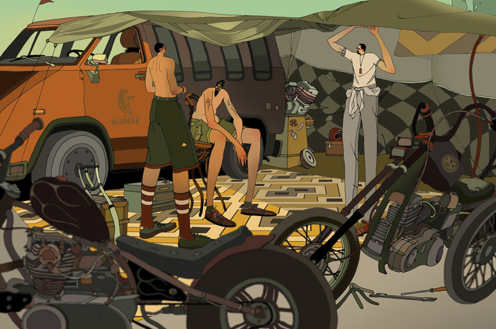 "Mechanics x Faces&Laces"