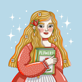 Flowers girl