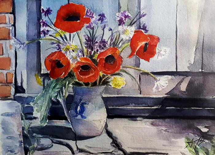 Полевые цветы 