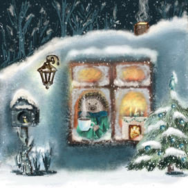 Новогодний ежик