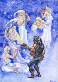 Айнуллиндалэ и Мелькор